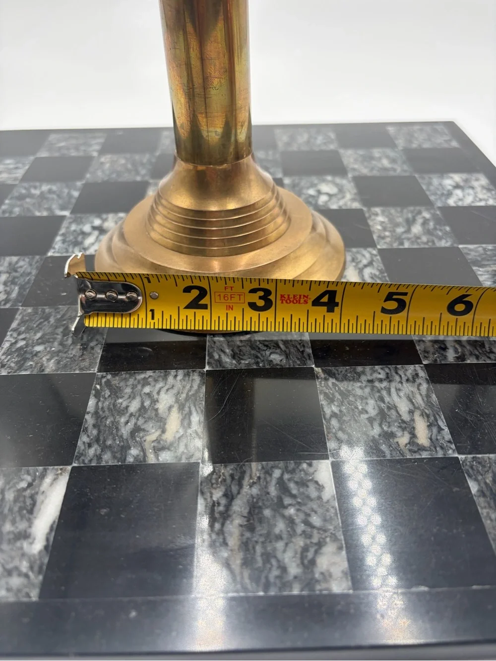 Vintage Hosley Solid Brass Candlestick Holders Set of 2 | Made in India